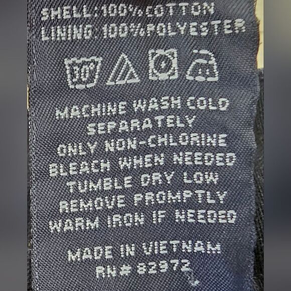 Smith's Workwear Fleece Lined Pants 38x32 Black Warm Outdoor Carpenter Utility - Picture 8 of 11